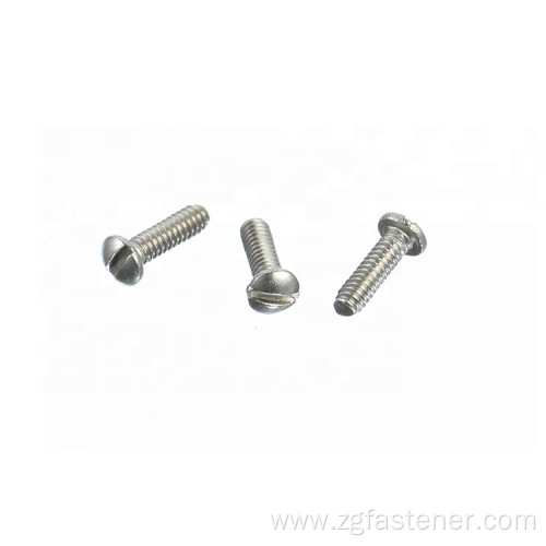 Slotted pan head screws DIN85/GB67